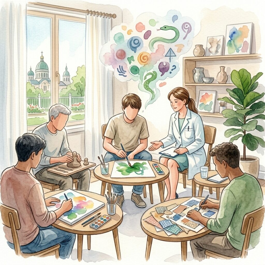 Арт-терапія при лікуванні наркоманії та алкоголізму